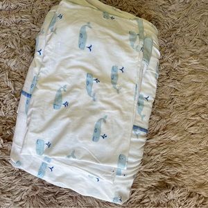 Tbbc whale sheet set and pillowcase